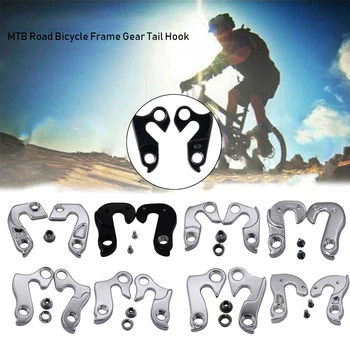 1-16 Numarası Evrensel MTB Yol Bisiklet Bisiklet Alaşım Arka Attırıcı Askı Yarış Bisiklet Dağ Çerçeve Dişli Kuyruk Kanca Parçaları