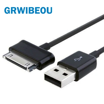 1 M 30 Pin USB Data Sync Veri hattı şarj aleti kablosu Samsung Galaxy Tab 2/3 Tablet 10.1 P6800 P1000 P7100 P7300 P7500 N8000 P3100