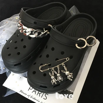 2022 Lüks Tasarımcı Croc Charms DIY Ayakkabı Pin Dekorasyon Basit Retro Ayakkabı Toka Moda Takunya Toka Yapmak Ayakkabı Benzersiz
