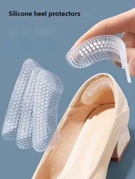 2022 Silikon Topuk Koruyucuları Bayan Ayakkabıları topuk koruyucu aşınma önleyici ayak Ayakkabı Pedleri Yüksek Topuklu Ayarlanabilir Boyutu Ayakkabı Tabanlık