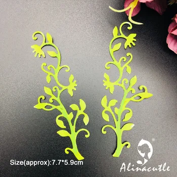 Alınacutle Metal Kesme Kalıp kesme Çiçek Yaprakları Scrapbooking Kağıt Zanaat El Yapımı Kart Albümü Yumruk Sanat Kesici Kalıp