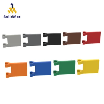 BuildMOC İle Uyumlu Toplar Parçacıklar 60779 2x2 afiş Yapı Taşları Parçaları DIY elektrikli Edu