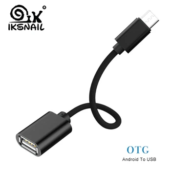 IKSNAIL mikro USB USB 2.0 OTG Adaptör Cep Telefonları Tabletler İçin Pendrive Fare Klavye Samsung Galaxy S3 S4 S6 S7 S2 Xiaomi İçin