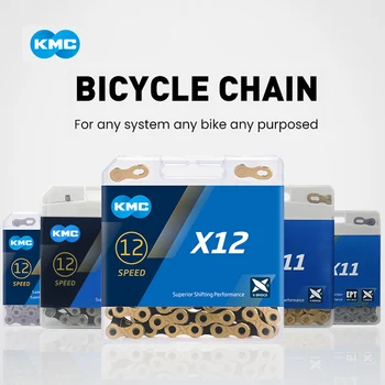 KMC Bisiklet Zinciri Z9 X8 X9 X10 X11 X12 MTB Bisiklet Zincirleri 6/7/8/9/10/11/12 Hız Yol Bisikleti Aynakol Shimano SRAM için Bisiklet Parçası