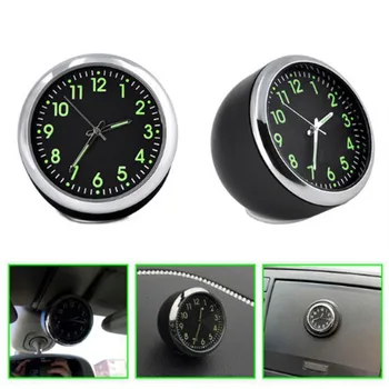 Mini Araba saat Araba Mekaniği luminova Kuvars Saat Araba İzle Dijital saat Otomobil Saati Accesorios Araba Styling