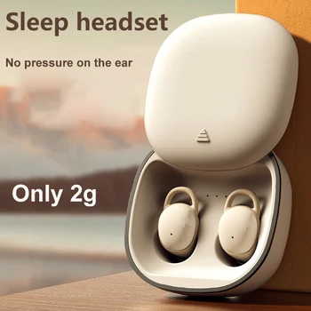 Mini Görünmez Kulaklık TWS kablosuz kulaklıklar HiFi Stereo Müzik Kulaklık Mic İle Mini Uyku Kulaklık Tüm Akıllı Telefon için