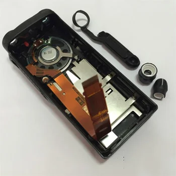 Motorola için Siyah Konut Case Ön Kapak Kabuk Motorola GP328 GP340 HT750 PRO5150 Radyo Aksesuarları Tamir takımları