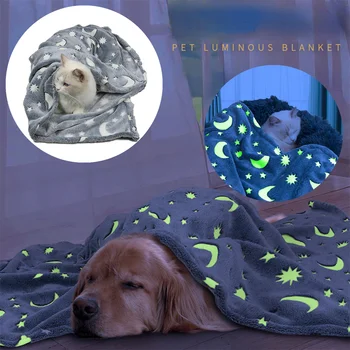 Pet Aydınlık Battaniye Köpek banyo havlusu Yatak Mat Aydınlık Mercan Polar battaniye Makinesi Yıkanabilir uyku pedi Kış Sıcak Yastık