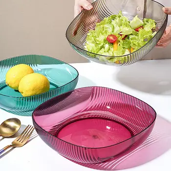 Plastik Gıda meyve tabakları Çanak Aperatif Şeker Kek Standı salata kasesi Aperatif servis tabağı Yemek Takımı Mutfak Organizasyon Sofra