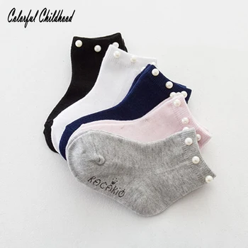 Prenses Kız Çorap toddler bebek ınci tasarım Ayak Bileği çorap çocuk Kat çorap bebek yenidoğan Calcetines de bebe