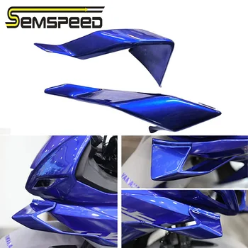 SEMSPEED Yamaha R25 R3 2022 Motosiklet Sol Sağ Ön Pnömatik Fairing Kanat Ucu Kapak Koruyucu 2019-2021 ABS Plastik