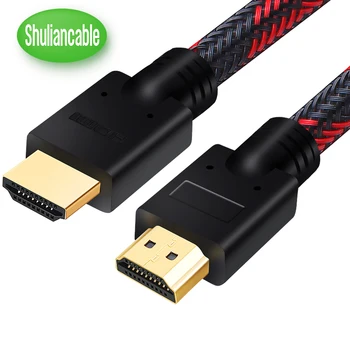 Shuliancable HDMI uyumlu Kablo 4K 60Hz 2.0 Kablo HDR 1m-5m tüm destek 4K/60Hz HDTV LCD diz üstü XBOX PS3