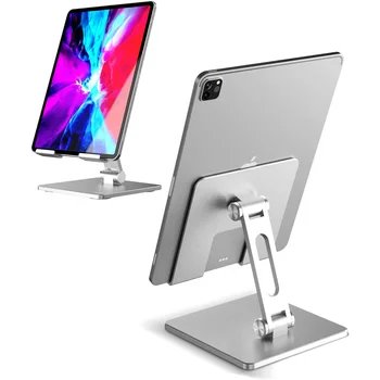 Telefon Tutucu Masaüstü Ayarlanabilir Standı Katlanabilir Tutucu Dock Cradle iPad Pro 12.9 İçin 11 10.2 Hava Mini 2020 Samsung Xiaomi Huawei
