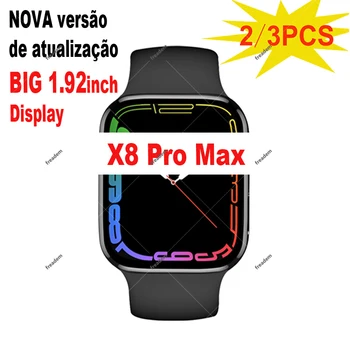 Toptan X8 Pro Max akıllı saat Büyük 1.92 inç Sonsuz Ekran Çağrı Hatırlatma Kalp Hızı İzleme Spor akıllı saat