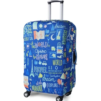 TRIPNUO Kalın Seyahat Bagaj Bavul Koruyucu Kapak Bagaj Çantası için Geçerlidir 19 