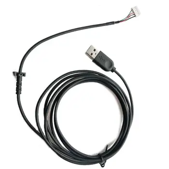 USB kablosu Fare Hattı Dayanıklı USB Yumuşak Fare Kablosu Hattı Yedek Tel Logitech G402 Fare E5BA