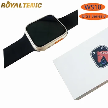 WS18 Ultra Serisi 8 akıllı saat NFC IP68 Su Geçirmez Reloj İnteligente GPS İzci Erkekler Kadınlar Spor SmartWatch Bluetooth Çağrı 2023