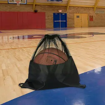 Yarım Örgü Çanta Taşınabilir Futbol Depolama Sırt Çantası Açık Çok Fonksiyonlu Voleybol Basketbol çantalar depolama Y2Y0