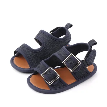 Yenidoğan Bebek Sandalet 1 Yıl Erkek Moda kanvas ayakkabılar Yürümeye Başlayan Yaz Sandalet Bebek Terlik Bebek Ayakkabı Duş Hediyeler