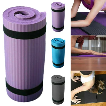 Yoga Pilates Mat Kalın Egzersiz Salonu Kaymaz Egzersiz 15mm Spor Paspaslar ASD88