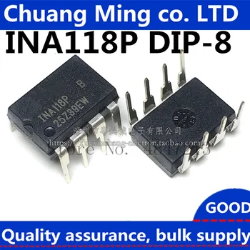Ücretsiz Kargo 10 adet/grup INA118P INA118PA INA118PB INA118 DIP - 8 Hassas düşük güç ölçer amplifikatör çip